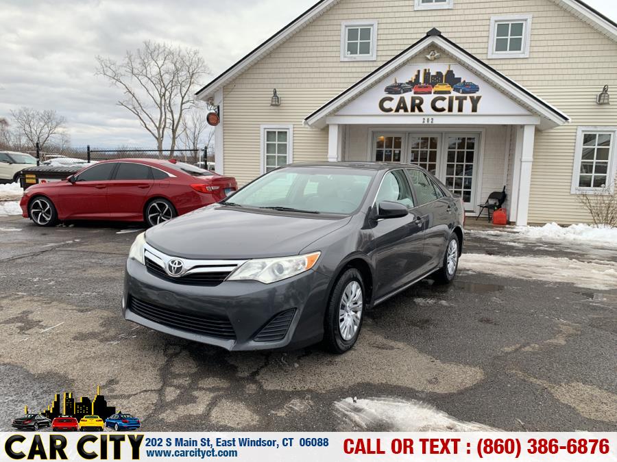 2012 Toyota Camry 4dr Sdn I4 Auto LE (Natl), available for sale in East Windsor, Connecticut | Car City LLC. East Windsor, Connecticut