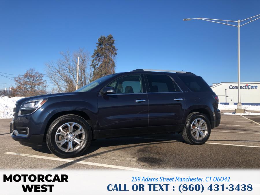 2015 GMC Acadia AWD 4dr SLT w/SLT-1, available for sale in Manchester, Connecticut | Motorcar West. Manchester, Connecticut