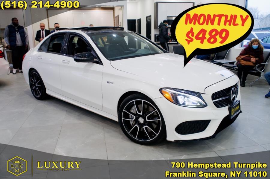 2018 Mercedes-Benz C-Class AMG C 43 4MATIC Sedan, available for sale in Franklin Square, New York | Luxury Motor Club. Franklin Square, New York