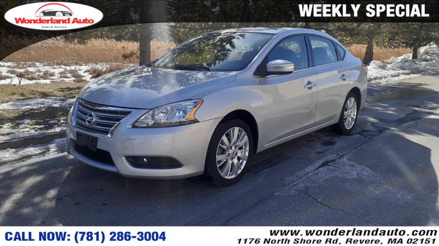 2014 Nissan Sentra 4dr Sdn I4 CVT SR, available for sale in Revere, Massachusetts | Wonderland Auto. Revere, Massachusetts