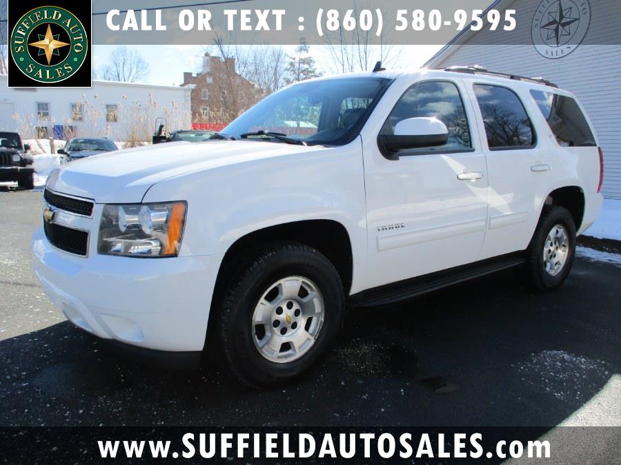 2012 Chevrolet Tahoe 4WD 4dr 1500 LT, available for sale in Suffield, Connecticut | Suffield Auto LLC. Suffield, Connecticut