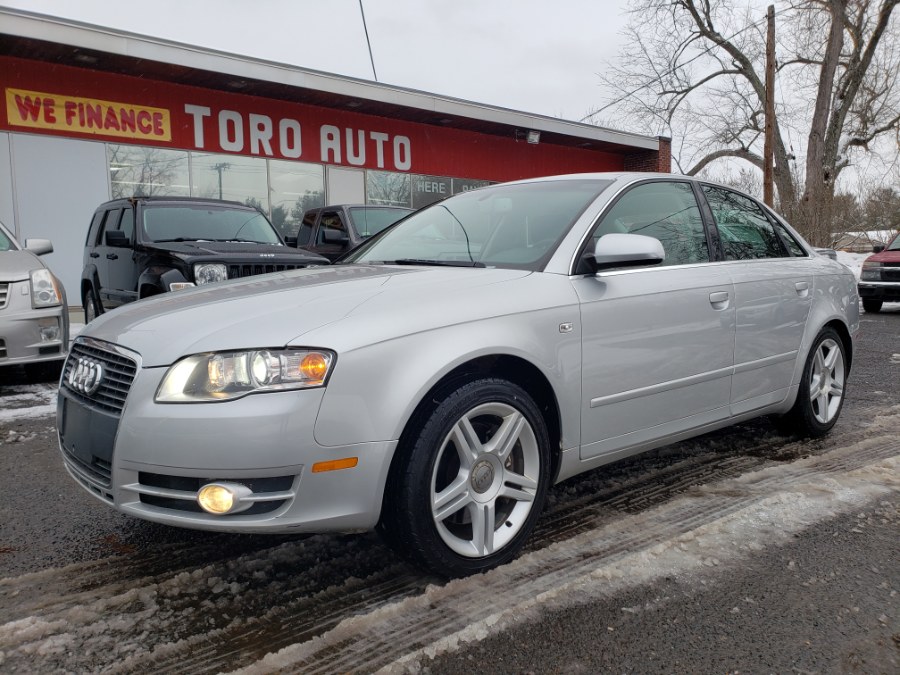2007 Audi A4 Quattro AWD 2.0 Turbo, available for sale in East Windsor, Connecticut | Toro Auto. East Windsor, Connecticut
