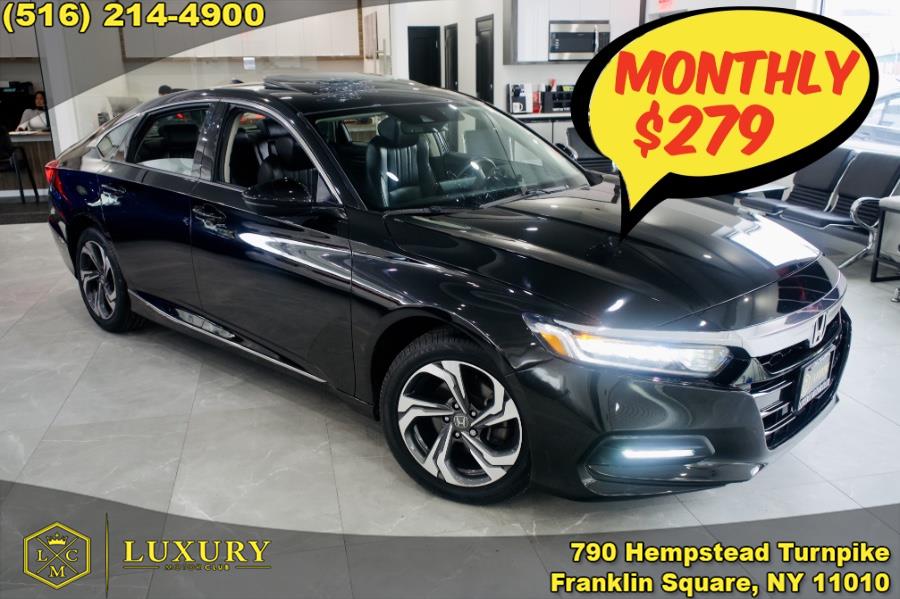 2019 Honda Accord Sedan EX-L 1.5T CVT, available for sale in Franklin Square, New York | Luxury Motor Club. Franklin Square, New York