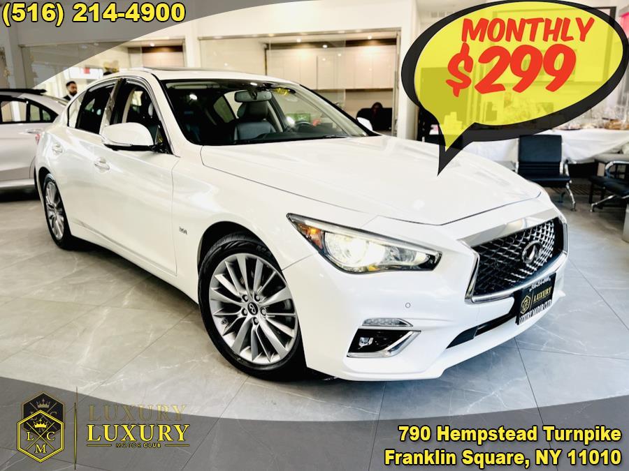2018 INFINITI Q50 3.0t LUXE AWD, available for sale in Franklin Square, New York | Luxury Motor Club. Franklin Square, New York