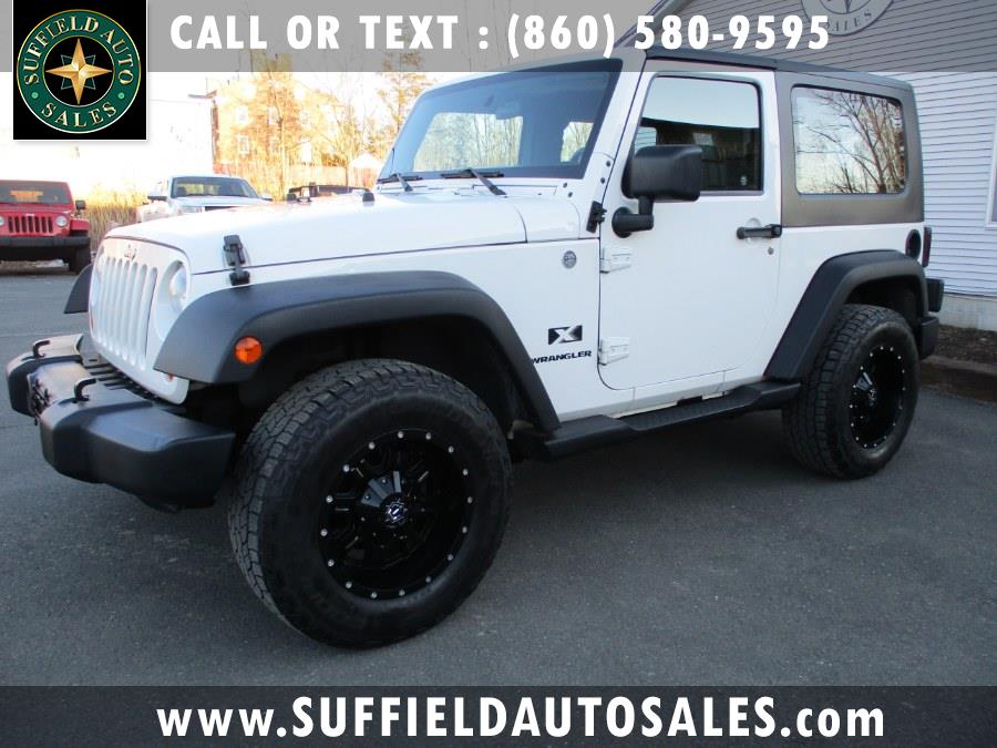 2007 Jeep Wrangler 4WD 2dr X, available for sale in Suffield, Connecticut | Suffield Auto LLC. Suffield, Connecticut