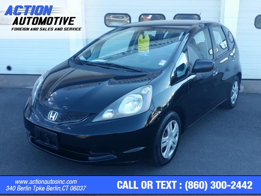 2010 Honda Fit 5dr HB Auto, available for sale in Berlin, Connecticut | Action Automotive. Berlin, Connecticut