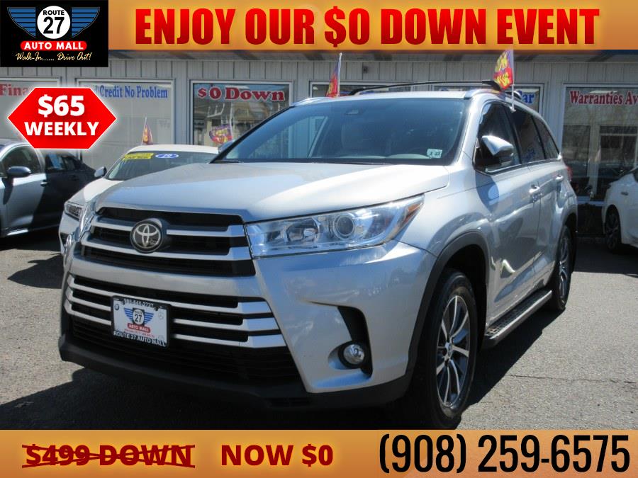 2018 Toyota Highlander XLE V6 AWD (Natl), available for sale in Linden, New Jersey | Route 27 Auto Mall. Linden, New Jersey