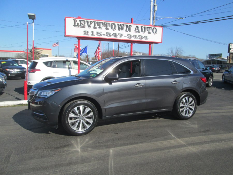 2016 Acura MDX SH-AWD 4dr w/Tech/AcuraWatch Plus, available for sale in Levittown, Pennsylvania | Levittown Auto. Levittown, Pennsylvania