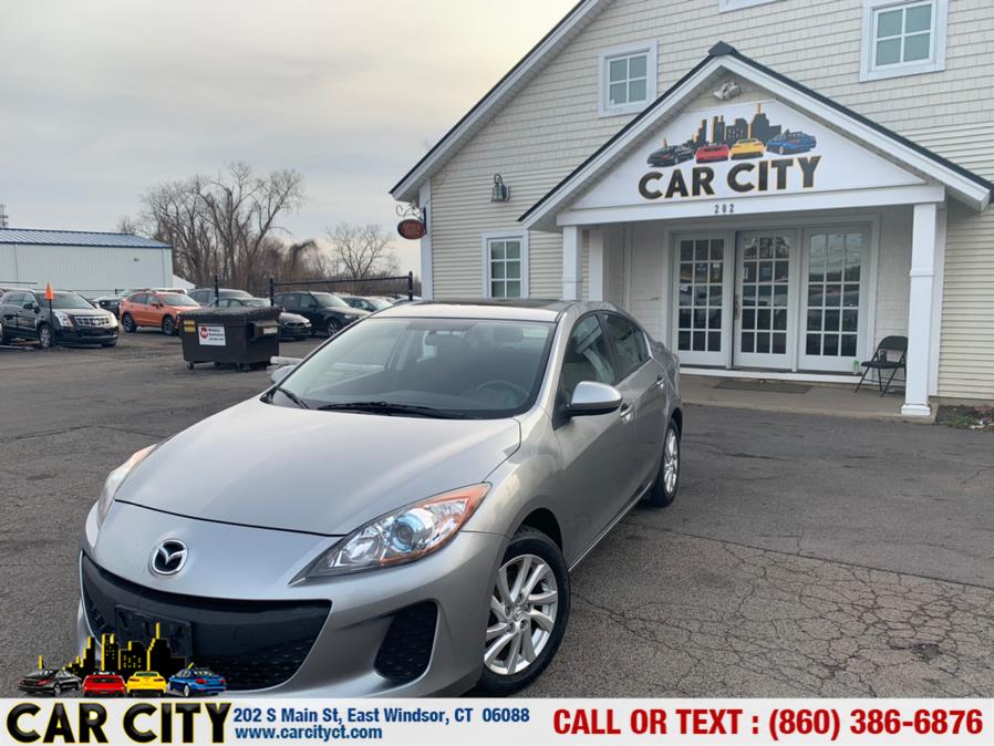 2012 Mazda Mazda3 4dr Sdn Auto i Touring, available for sale in East Windsor, Connecticut | Car City LLC. East Windsor, Connecticut