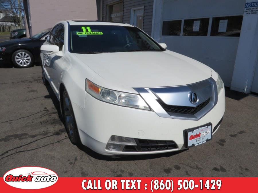 2011 Acura TL 4dr Sdn Auto SH-AWD Tech, available for sale in Bristol, Connecticut | Quick Auto LLC. Bristol, Connecticut