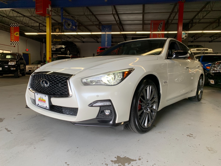 2018 INFINITI Q50 RED SPORT 400 AWD, available for sale in Ronkonkoma, New York | MP Motors Inc. Ronkonkoma, New York