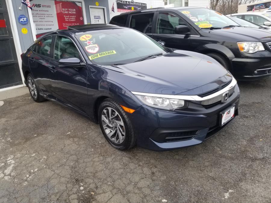 2016 Honda Civic Sedan 4dr CVT EX, available for sale in Hamden, Connecticut | Adonai Auto Sales LLC. Hamden, Connecticut
