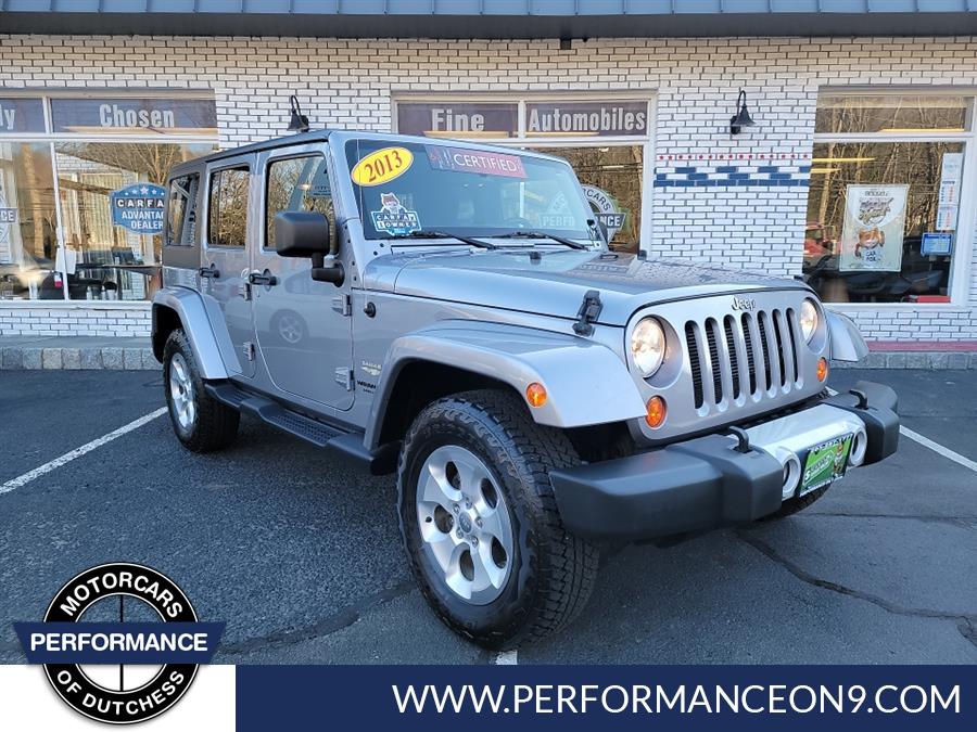 2013 Jeep Wrangler Unlimited 4WD 4dr Sahara, available for sale in Wappingers Falls, New York | Performance Motor Cars. Wappingers Falls, New York