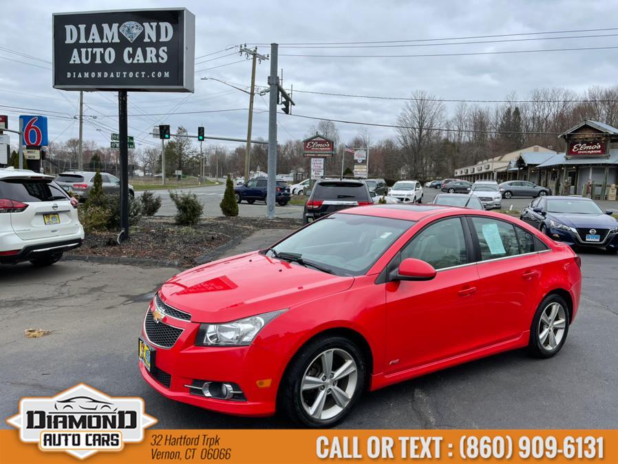 2014 Chevrolet Cruze 4dr Sdn Man 2LT, available for sale in Vernon, Connecticut | TD Automotive Enterprises LLC DBA Diamond Auto Cars. Vernon, Connecticut