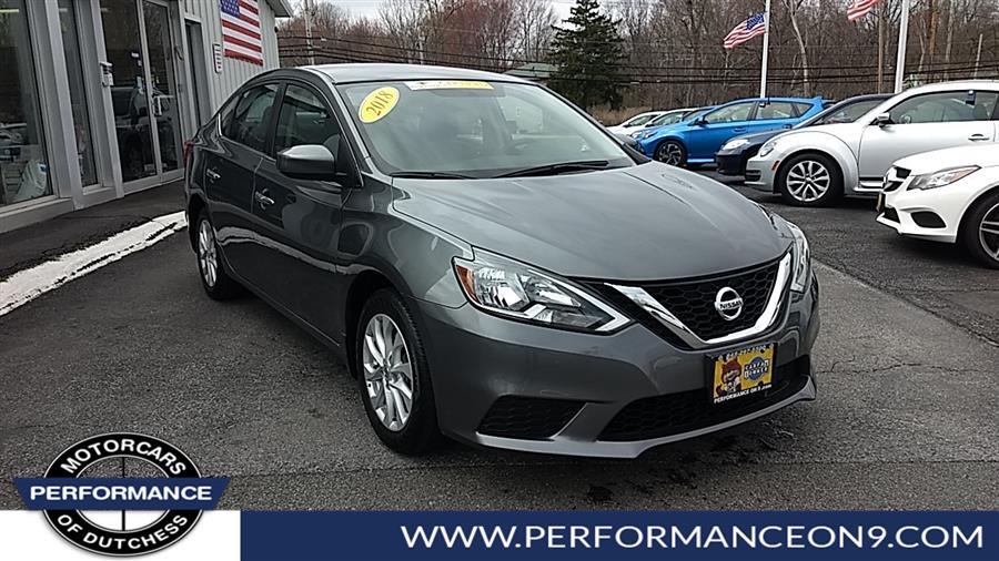 2018 Nissan Sentra S CVT, available for sale in Wappingers Falls, New York | Performance Motor Cars. Wappingers Falls, New York