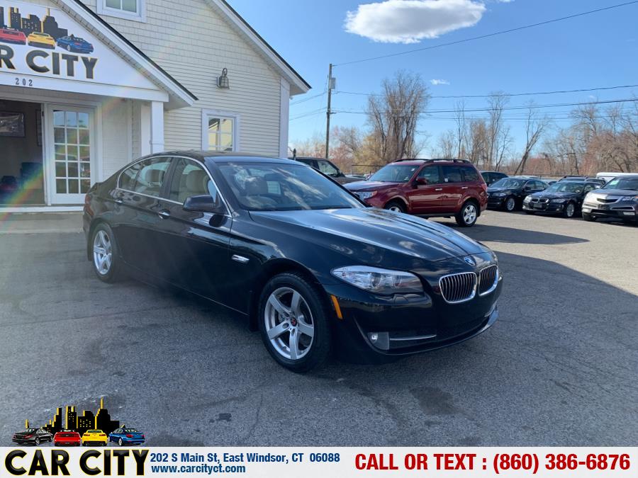2011 BMW 5 Series 4dr Sdn 528i RWD, available for sale in East Windsor, Connecticut | Car City LLC. East Windsor, Connecticut