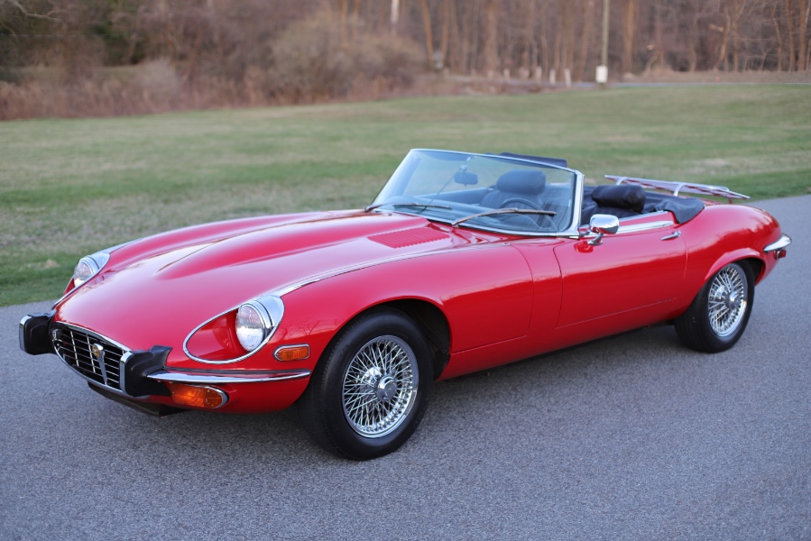 1973 Jaguar XKE v12, available for sale in North Salem, New York | Meccanic Shop North Inc. North Salem, New York
