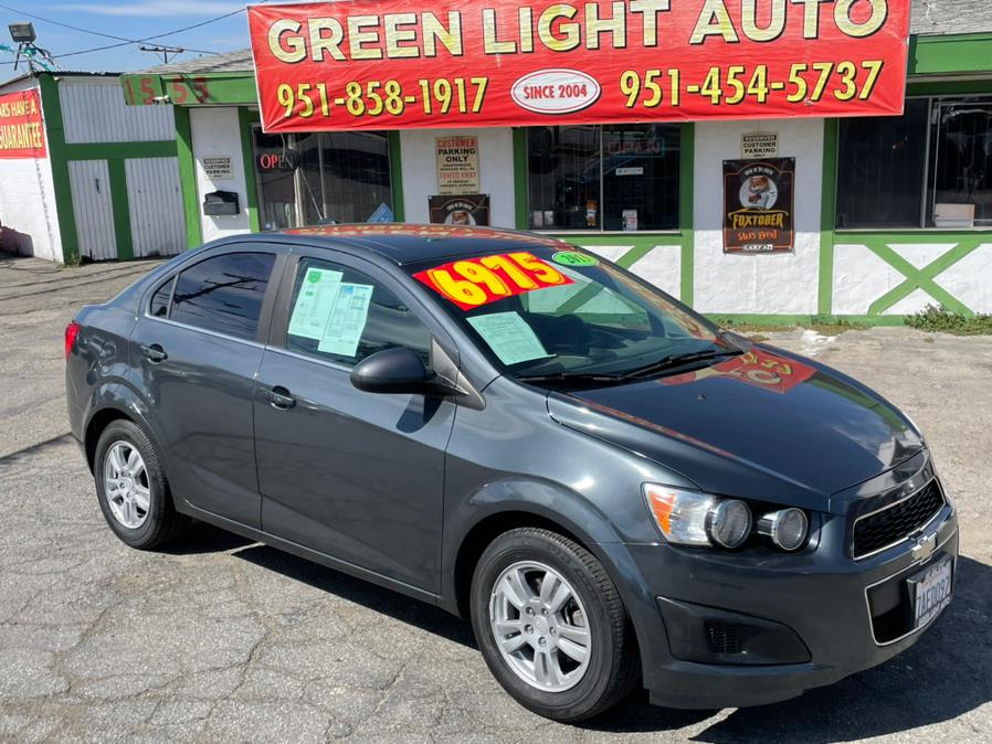 2013 Chevrolet Sonic 4dr Sdn Auto LT, available for sale in Corona, California | Green Light Auto. Corona, California