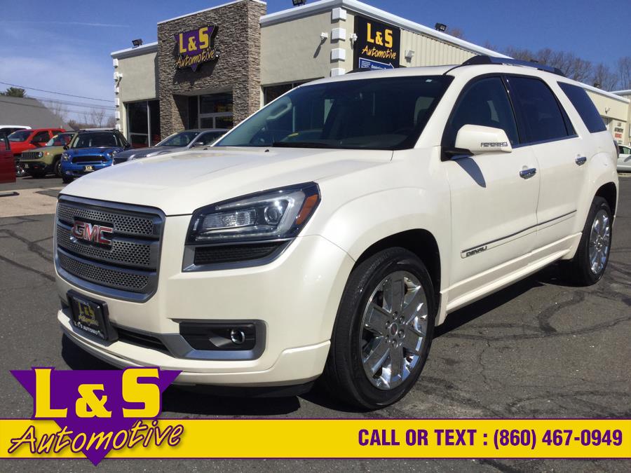 2015 GMC Acadia AWD 4dr Denali, available for sale in Plantsville, Connecticut | L&S Automotive LLC. Plantsville, Connecticut