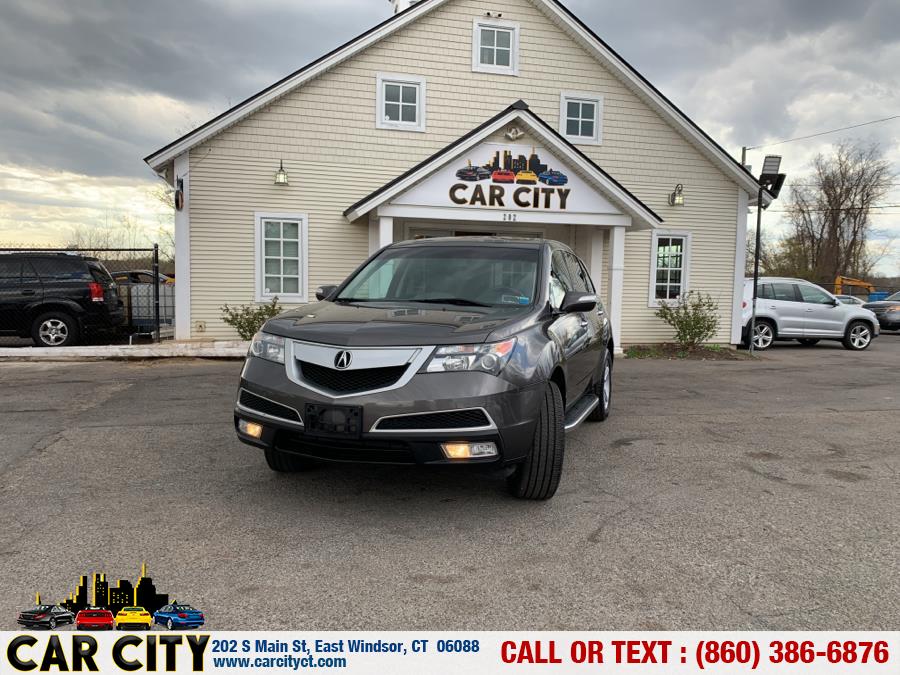 2012 Acura MDX AWD 4dr Tech Pkg, available for sale in East Windsor, Connecticut | Car City LLC. East Windsor, Connecticut