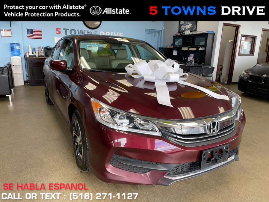 2016 Honda Accord Sedan 4dr I4 CVT LX, available for sale in Inwood, New York | 5 Towns Drive. Inwood, New York
