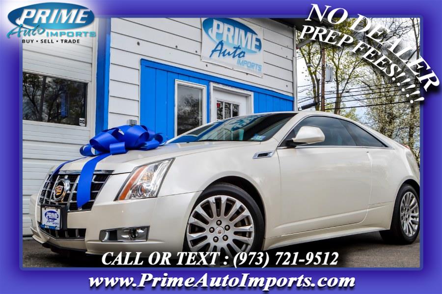 2012 Cadillac CTS Coupe 2dr Cpe Performance RWD, available for sale in Bloomingdale, New Jersey | Prime Auto Imports. Bloomingdale, New Jersey