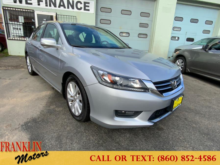 2015 Honda Accord Sedan 4dr I4 CVT EX-L w/Navi, available for sale in Hartford, Connecticut | Franklin Motors Auto Sales LLC. Hartford, Connecticut
