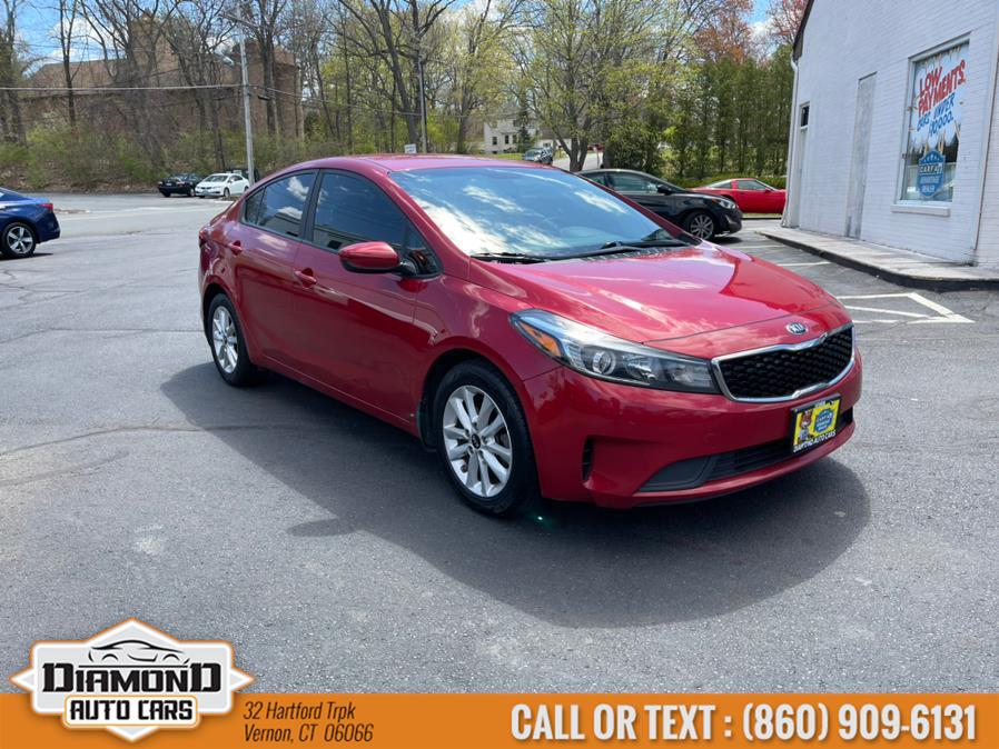 2017 Kia Forte LX Auto, available for sale in Vernon, Connecticut | TD Automotive Enterprises LLC DBA Diamond Auto Cars. Vernon, Connecticut