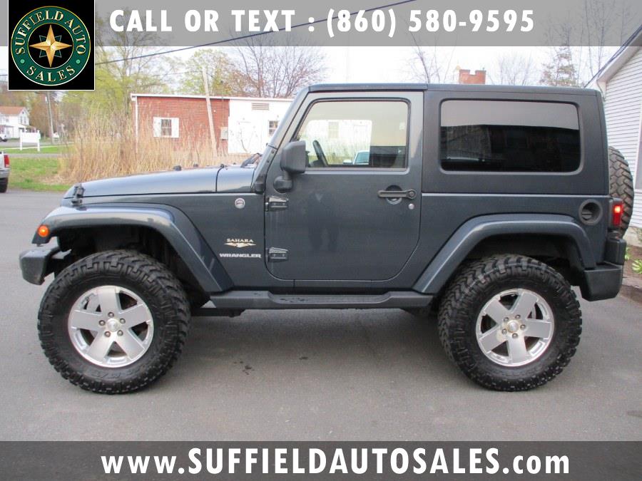 2008 Jeep Wrangler 4WD 2dr Sahara, available for sale in Suffield, Connecticut | Suffield Auto LLC. Suffield, Connecticut