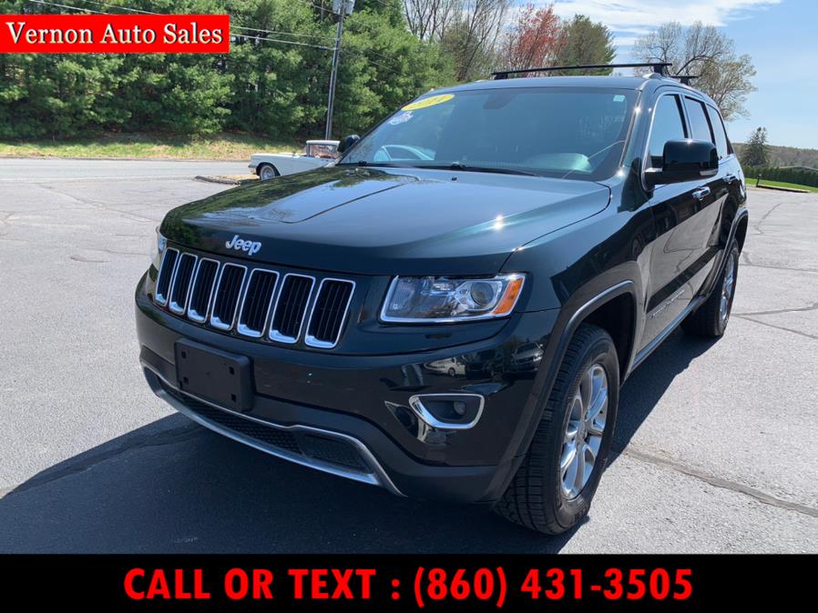 2014 Jeep Grand Cherokee 4WD 4dr Limited, available for sale in Manchester, Connecticut | Vernon Auto Sale & Service. Manchester, Connecticut
