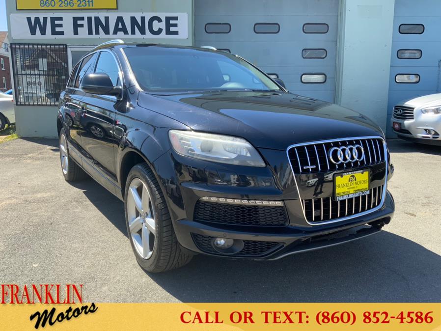 2013 Audi Q7 quattro 4dr 3.0T S line Prestige, available for sale in Hartford, Connecticut | Franklin Motors Auto Sales LLC. Hartford, Connecticut