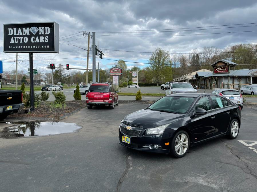 2013 Chevrolet Cruze 4dr Sdn LTZ, available for sale in Vernon, Connecticut | TD Automotive Enterprises LLC DBA Diamond Auto Cars. Vernon, Connecticut