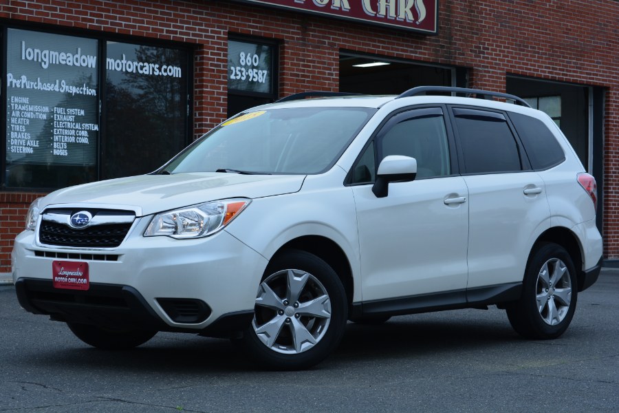 Used Subaru Forester 4dr CVT 2.5i Premium PZEV 2015 | Longmeadow Motor Cars. ENFIELD, Connecticut