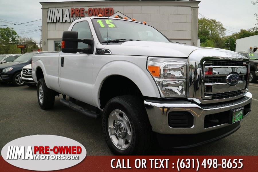 2015 Ford Super Duty F-350 SRW 4WD Reg Cab 137" XLT, available for sale in Huntington Station, New York | M & A Motors. Huntington Station, New York