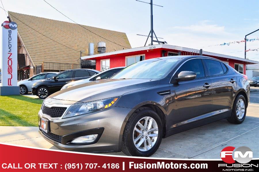 2013 Kia Optima 4dr Sdn LX, available for sale in Moreno Valley, California | Fusion Motors Inc. Moreno Valley, California