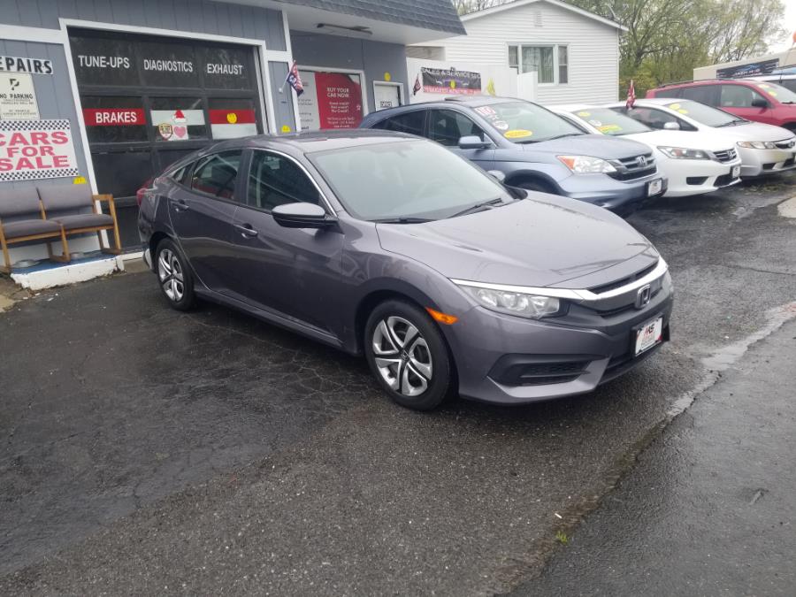 2016 Honda Civic Sedan 4dr CVT LX, available for sale in Hamden, Connecticut | Adonai Auto Sales LLC. Hamden, Connecticut