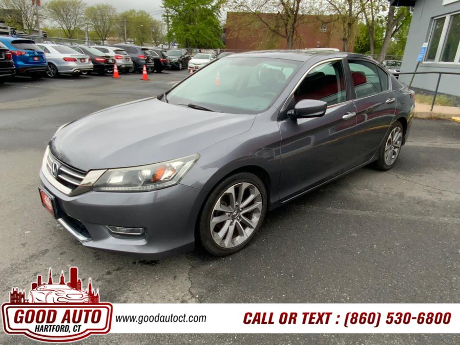 2013 Honda Accord Sdn 4dr I4 CVT Sport, available for sale in Hartford, Connecticut | Good Auto LLC. Hartford, Connecticut