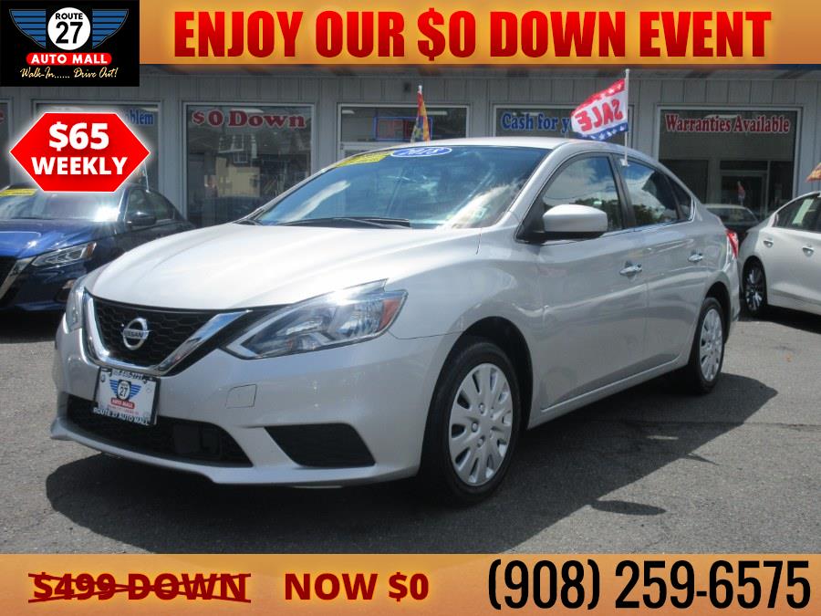 2018 Nissan Sentra S CVT, available for sale in Linden, New Jersey | Route 27 Auto Mall. Linden, New Jersey