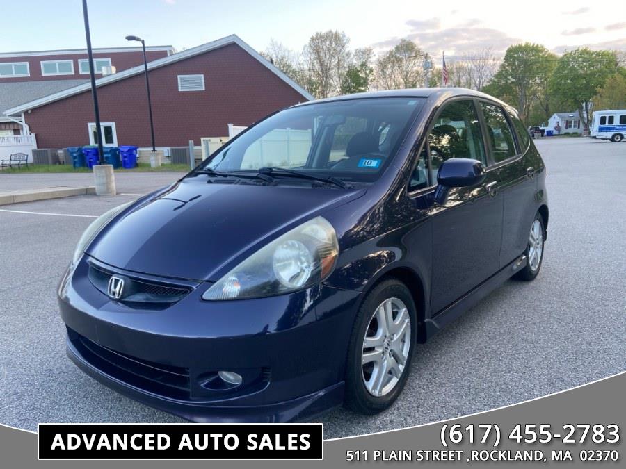 2008 Honda Fit 5dr HB Auto Sport, available for sale in Rockland, Massachusetts | ADVANCED. Rockland, Massachusetts