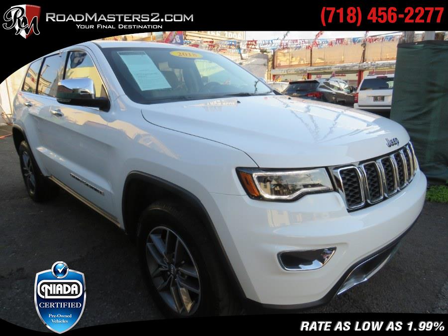 2018 Jeep Grand Cherokee Limited 4x4, available for sale in Middle Village, New York | Road Masters II INC. Middle Village, New York