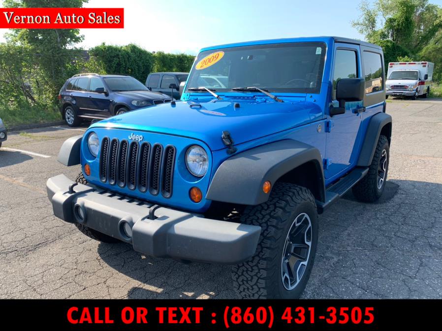 2009 Jeep Wrangler 4WD 2dr X, available for sale in Manchester, Connecticut | Vernon Auto Sale & Service. Manchester, Connecticut