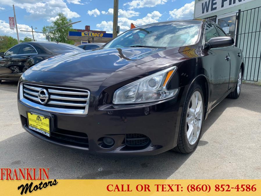 2014 Nissan Maxima 4dr Sdn 3.5 SV, available for sale in Hartford, Connecticut | Franklin Motors Auto Sales LLC. Hartford, Connecticut
