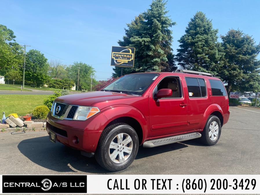 2007 Nissan Pathfinder 4WD 4dr S, available for sale in East Windsor, Connecticut | Central A/S LLC. East Windsor, Connecticut
