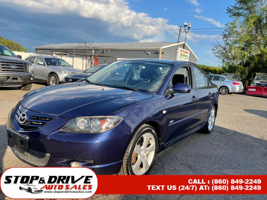 2006 Mazda Mazda3 4dr Sdn s Touring Manual, available for sale in East Windsor, Connecticut | Stop & Drive Auto Sales. East Windsor, Connecticut