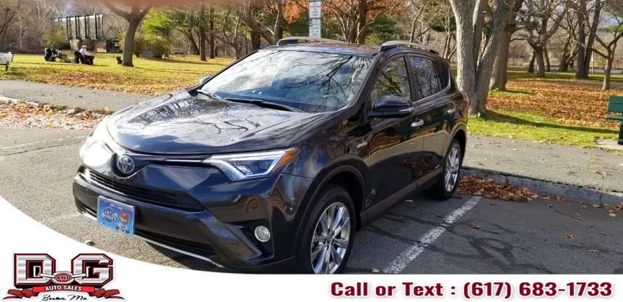 2016 Toyota RAV4 Hybrid AWD 4dr Limited (Natl), available for sale in Watertown, Massachusetts | D&G Auto. Watertown, Massachusetts