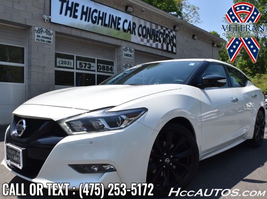 2018 Nissan Maxima SR Midnight 3.5L, available for sale in Waterbury, Connecticut | Highline Car Connection. Waterbury, Connecticut