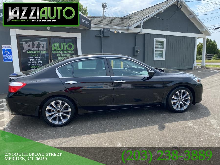 2015 Honda Accord Sedan 4dr I4 Man Sport, available for sale in Meriden, Connecticut | Jazzi Auto Sales LLC. Meriden, Connecticut