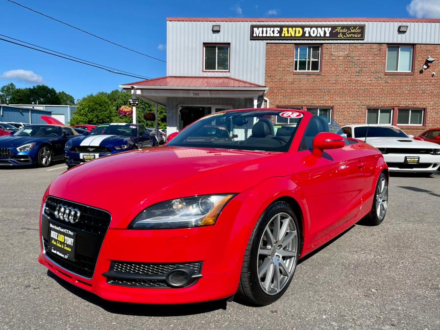 2008 Audi TT 2dr Roadster Man 3.2L quattro, available for sale in South Windsor, Connecticut | Mike And Tony Auto Sales, Inc. South Windsor, Connecticut