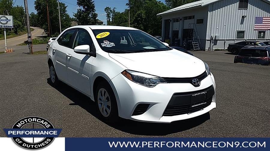 2015 Toyota Corolla 4dr Sdn Auto L (Natl), available for sale in Wappingers Falls, New York | Performance Motor Cars. Wappingers Falls, New York