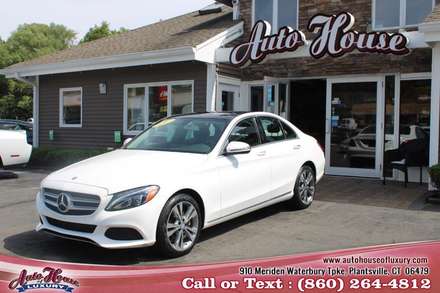 Used Mercedes-Benz C-Class C 300 4MATIC Sedan with Luxury Pkg 2017 | Auto House of Luxury. Plantsville, Connecticut